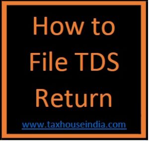 how to file a tds return